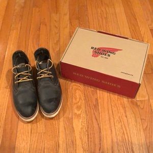 Redwings blue chukka boots